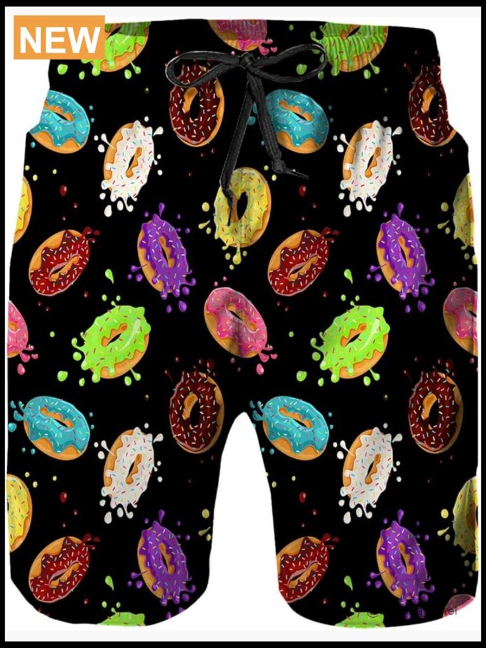 Mens Swim Trunks with Mesh Lining Quick Dry Board Shorts